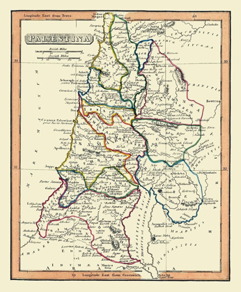 Picture of MIDDLE EAST PALESTINE ISRAEL - FENNER 1830