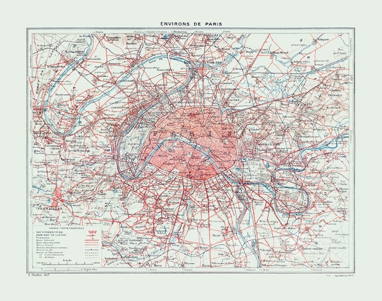 Picture of EUROPE PARIS FRANCE - COLTON 1921