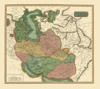 Picture of MIDDLE EAST PERSIA - THOMSON 1817