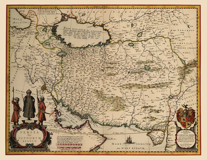 Picture of MIDDLE EAST PERSIA - BLAEU 1662