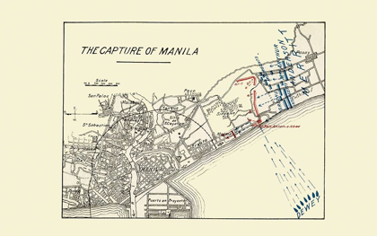 Picture of CAPTURE OF MANILA PHILIPPINES 1898