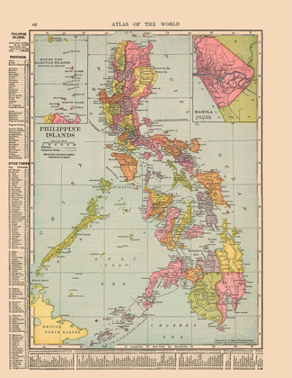 Picture of ASIA PHILIPPINE ISLANDS - HAMMOND 1910