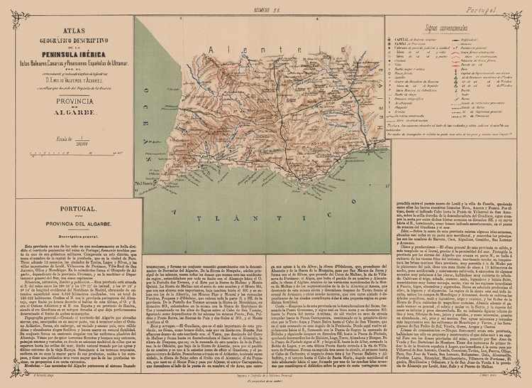 Picture of EUROPE ALGARVE PROVINCE PORTUGAL - VALVERDE 1880