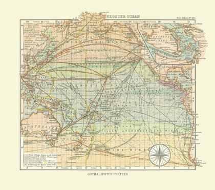 Picture of PACIFIC OCEAN - PERTHES 1914