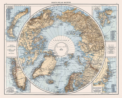 Picture of NORTH POLAR REGIONS - ANDREE 1905