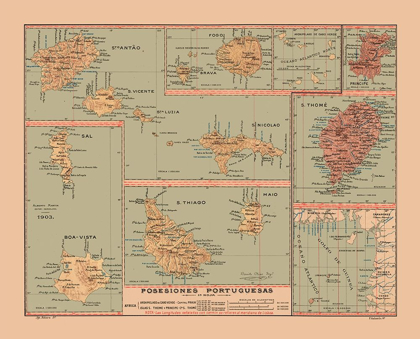 Picture of PORTUGUESE POSSESSIONS 1903 - MARTINE 1904