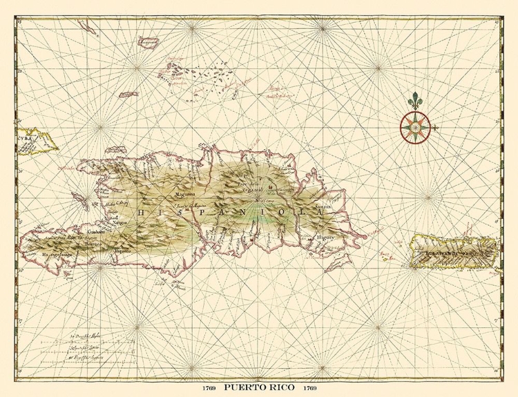 Picture of CARIBBEAN PUERTO RICO - 1769