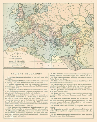 Picture of EUROPE ROMAN EMPIRE - MONTEITH 1882
