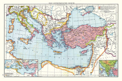 Picture of EASTERN ROMAN EMPIRE - DROYSEN 1886