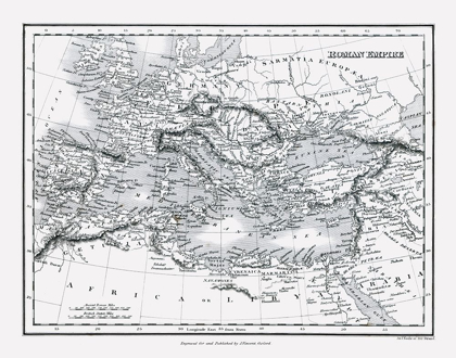 Picture of EUROPE ROMAN EMPIRE - OXFORD 1828