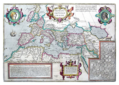 Picture of EUROPE ROMAN EMPIRE - ORTELIUS 1570