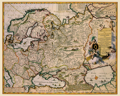 Picture of EUROPE RUSSIA - VISSCHER 1681