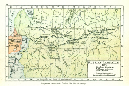 Picture of RUSSIAN CAMPAIGN 1812 RUSSIA - GARDINER 1902