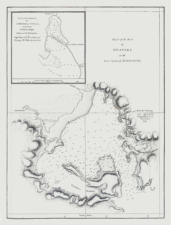 Picture of BAY OF AWATSKA KAMTSCHATKA RUSSIA - BLIGH 1785