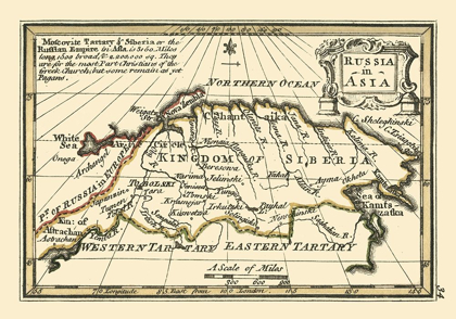 Picture of ASIA RUSSIA - BOWEN 1758