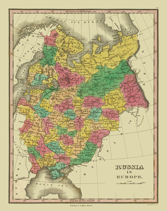 Picture of EUROPE RUSSIA - FINLEY 1831
