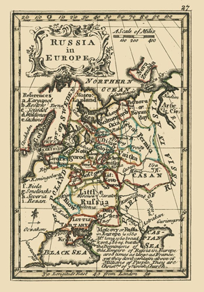 Picture of EUROPE RUSSIA - BOWEN 1758