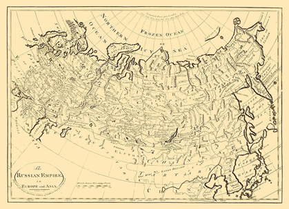 Picture of RUSSIAN EMPIRE IN EUROPE ASIA RUSSIA - CAREY 1795