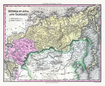 Picture of ASIA TARTARY RUSSIA - TANNER 1835