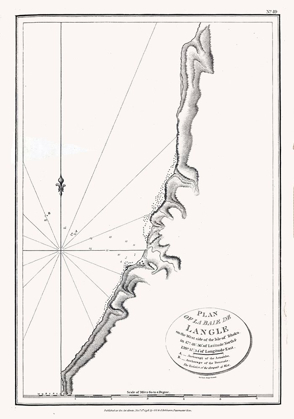 Picture of ASIA BAY OF LANGLE RUSSIA - ROBINSON 1798
