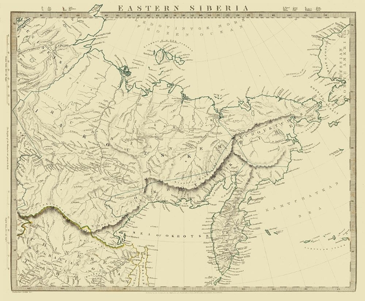 Picture of ASIA EASTERN SIBERIA RUSSIA - CHAPMAN 1838