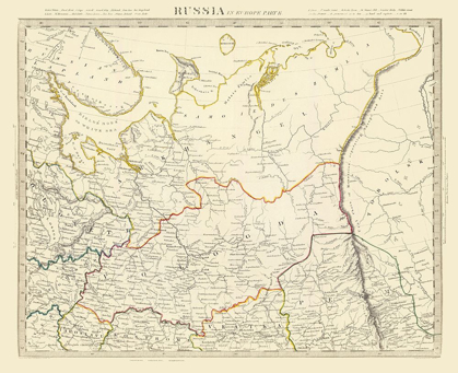 Picture of EUROPE RUSSIA - CHAPMAN 1835