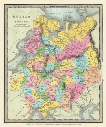Picture of EUROPE RUSSIA - ILLMAN 1834