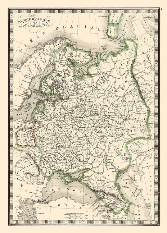 Picture of EUROPEAN RUSSIA - MONIN