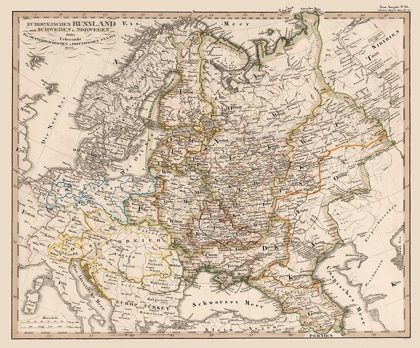 Picture of EUROPE RUSSIA - 1833