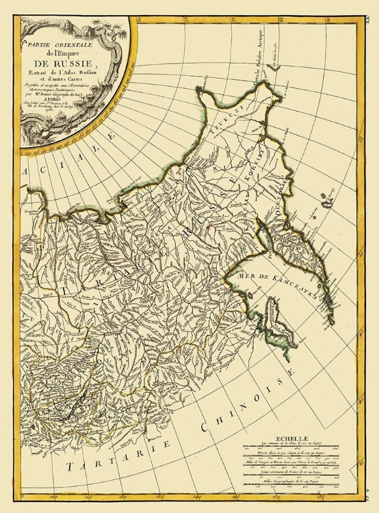 Picture of EASTERN RUSSIAN EMPIRE RUSSIA - BONNE 1785