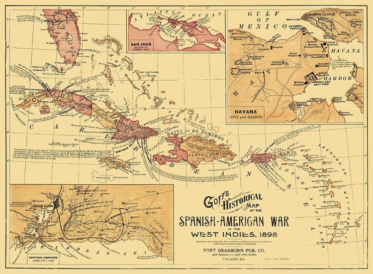 Picture of SPANISH AMERICAN WAR WEST INDIES CARIBBEAN