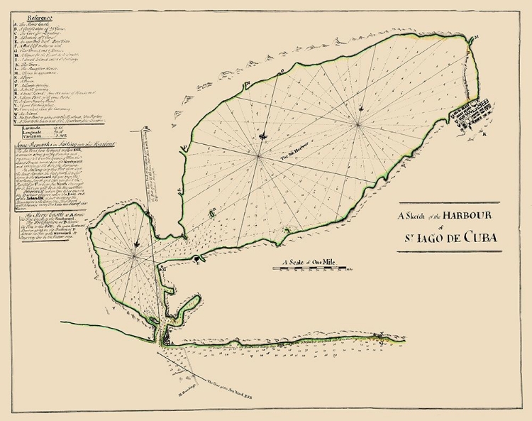 Picture of CARIBBEAN SANTIAGO DE CUBA - 1765