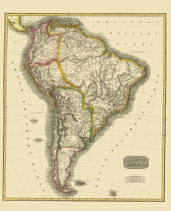 Picture of SOUTH AMERICA - THOMSON 1815