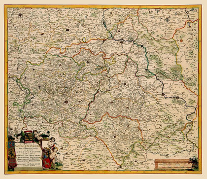 Picture of SAXONY REGION GERMANY - DE WIT 1688