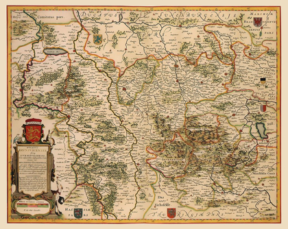 Picture of LOWER SAXONY GERMANY - BLAEU 1688