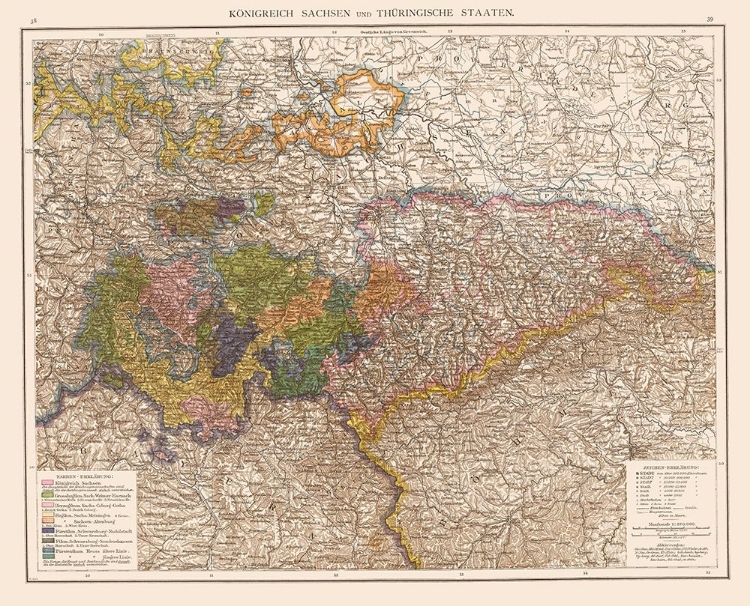 Picture of KINGDOM SAXONY THURINGIA REGION GERMANY