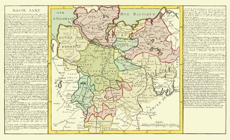 Picture of LOWER SAXONY GERMANY - MONDHARE 1787