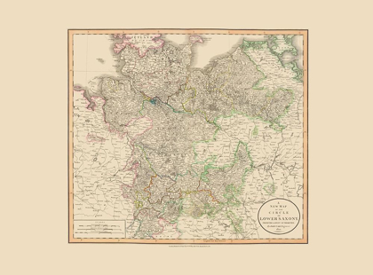 Picture of LOWER SAXONY GERMANY - CARY 1801
