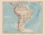 Picture of SOUTH AMERICA - STIELER 1885