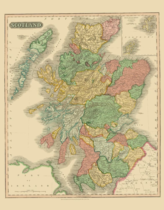 Picture of GREAT BRITAIN SCOTLAND - THOMSON 1817