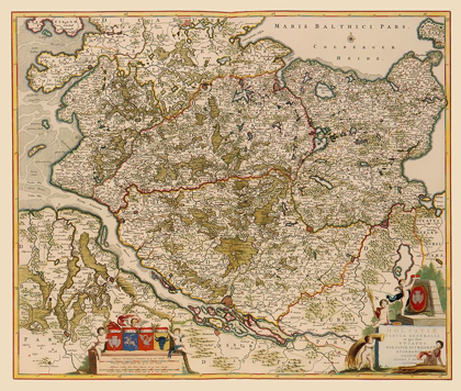 Picture of SCHLESWIG HOLSTEIN REGION GERMANY - DE WIT 1688