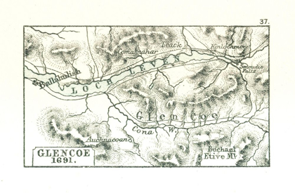 Picture of GLENCOE SCOTLAND 1691 - GARDINER 1902