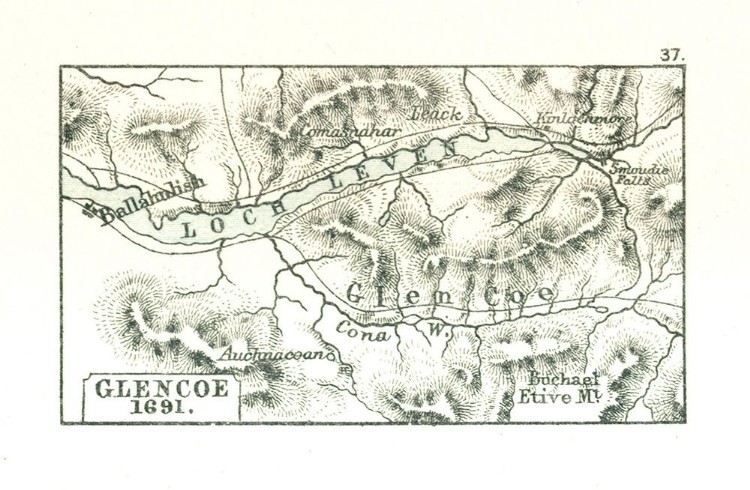 Picture of GLENCOE SCOTLAND 1691 - GARDINER 1902