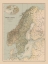 Picture of EUROPE SWEDEN NORWAY - BLACK 1867