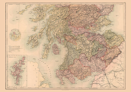 Picture of NORTH SCOTLAND - BLACK 1867
