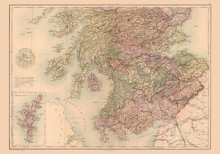 Picture of NORTH SCOTLAND - BLACK 1867