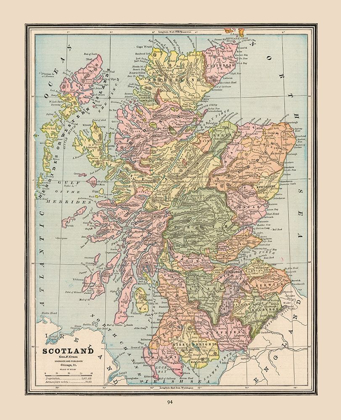 Picture of SCOTLAND - CRAM 1888