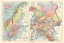 Picture of POLITICAL SCANDINAVIA RUSSIA SWEDEN NORWAY DENMARK