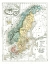 Picture of EUROPE SWEDEN NORWAY DENMARK - CORTAMBERT 1880