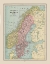 Picture of EUROPE SWEDEN NORWAY - CRAM 1892